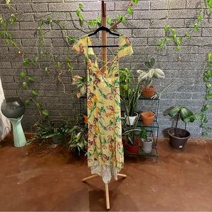 Urban Outfitters Siren Strappy Back Midi Dress